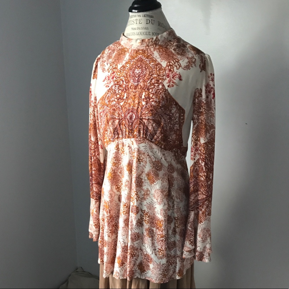 Free People Lady Luck Ornate Tunic - Picture 2 of 8